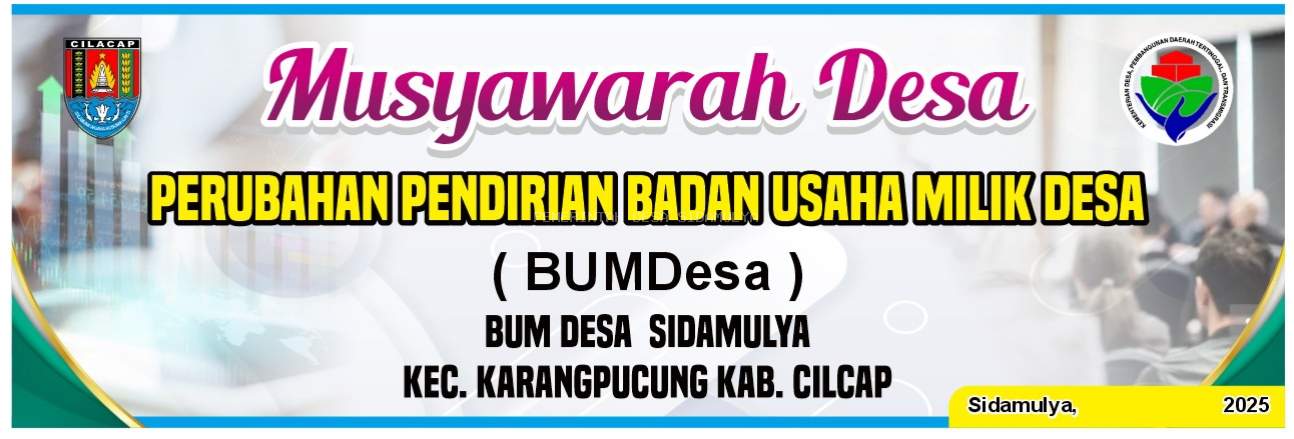 Musyawarah Desa Perubahan Pendirian BUMDES 